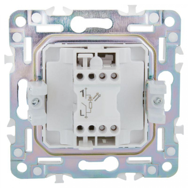 Выключатель 1-кл. SKANDY 10А SK-V07G с индикацией графит IEK SK-V10-1-10-K53 ТехноИмпульс