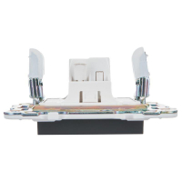 Выключатель 1-кл. SKANDY 10А SK-V07G с индикацией графит IEK SK-V10-1-10-K53 ТехноИмпульс