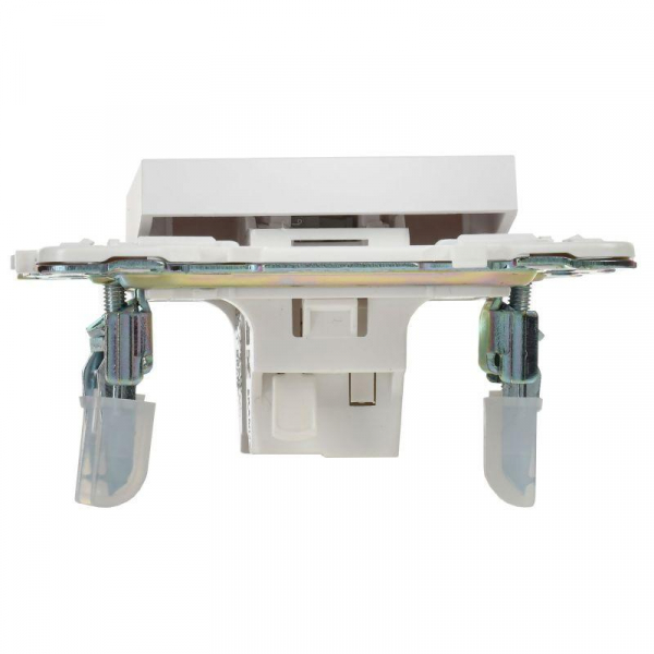 Выключатель 1-кл. SKANDY 10А SK-V07W с индикацией арктич. бел. IEK SK-V10-1-10-K01 ТехноИмпульс