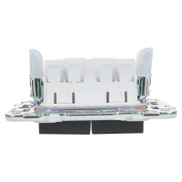 Выключатель проходной 2-кл. SKANDY 10А SK-V05G графит IEK SK-V22-0-10-K53 ТехноИмпульс