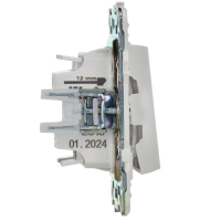 Выключатель проходной 2-кл. SKANDY 10А SK-V05W арктич. бел. IEK SK-V22-0-10-K01 ТехноИмпульс