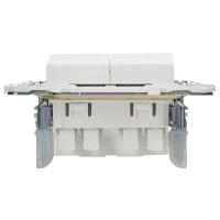 Выключатель проходной 2-кл. SKANDY 10А SK-V05W арктич. бел. IEK SK-V22-0-10-K01 ТехноИмпульс