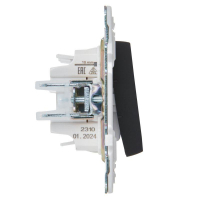 Выключатель 3-кл. SKANDY 10А SK-V11Bl черн. IEK SK-V30-0-10-K02 ТехноИмпульс