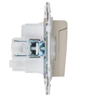 Розетка 1-м SKANDY 16А IP44 с заземл. защ. шторки с крышкой SK-R11B беж. IEK SK-R16-16-44-K10 ТехноИмпульс