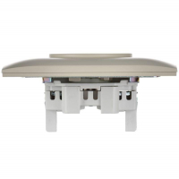 Розетка 2-м SKANDY 10А без заземл. без защ. шторок в сборе SK-R10B беж. IEK SK-R20-10-K10-F ТехноИмпульс