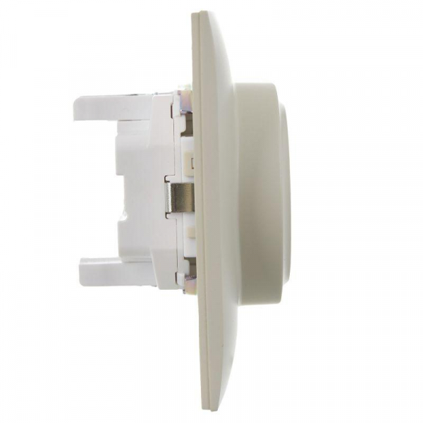 Розетка 2-м SKANDY 16А с заземл. защ. шторки в сборе SK-R07B беж. IEK SK-R24-16-K10-F ТехноИмпульс