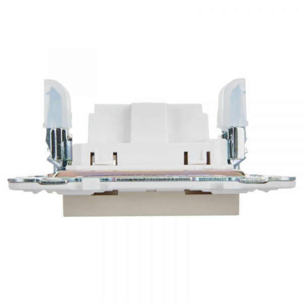 Розетка SKANDY 10А без заземл. без защ. шторок SK-R02B беж. IEK SK-R10-10-K10 ТехноИмпульс