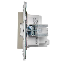 Розетка SKANDY 16А с заземл. защ. шторки SK-R04B беж. IEK SK-R14-16-K10 ТехноИмпульс