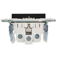 Розетка SKANDY 16А с заземл. защ. шторки SK-R04Bl черн. IEK SK-R14-16-K02 ТехноИмпульс