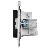 Розетка SKANDY 16А с заземл. защ. шторки SK-R04G графит IEK SK-R14-16-K53 ТехноИмпульс