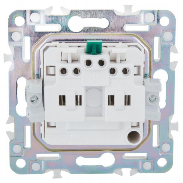 Розетка SKANDY 16А с заземл. защ. шторки безвинт. крепл. SK-R06G графит IEK SK-R14-16-1-K53 ТехноИмпульс