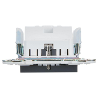 Розетка SKANDY 16А с заземл. защ. шторки безвинт. крепл. SK-R06G графит IEK SK-R14-16-1-K53 ТехноИмпульс