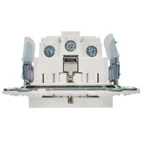 Розетка SKANDY 16А с заземл. защ. шторки безвинт. крепл. SK-R06W арктич. бел. IEK SK-R14-16-1-K01 ТехноИмпульс