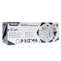 Выключатель автоматический модульный 1п C 63А 4.5кА PRIZMA TOKOV ELECTRIC TKE-PZ45-MCBI-1-63-C ТехноИмпульс