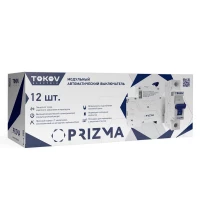 Выключатель автоматический модульный 1п C 2А 6кА PRIZMA TOKOV ELECTRIC TKE-PZ60-MCBI-1-2-C ТехноИмпульс