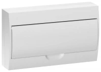 Корпус пластиковый ЩРН-П-18 бел. дверь IP41 GENERICA MKP13-N-18-41-K01-G ТехноИмпульс