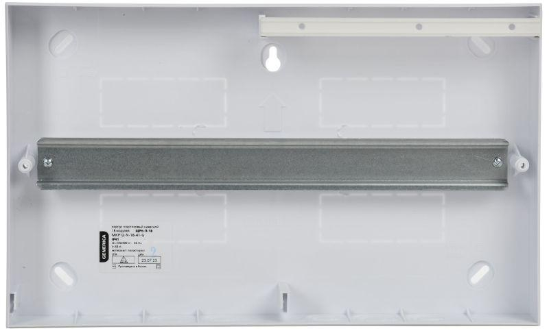 Корпус пластиковый ЩРН-П-18 бел. дверь IP41 GENERICA MKP13-N-18-41-K01-G ТехноИмпульс