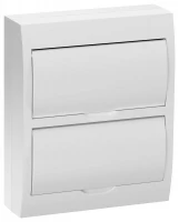 Корпус пластиковый ЩРН-П-24 бел. дверь IP41 GENERICA MKP13-N-24-41-K01-G ТехноИмпульс