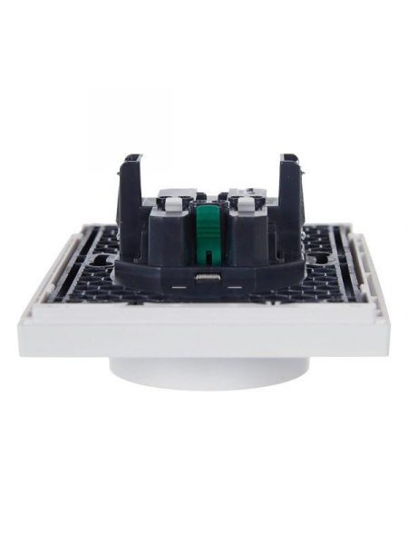 Розетка 2-м СП FORTE&PIANO FP224 16А с заземл. без защ. шторок безвинт. крепл. бел. IEK FP-R21-16-1-K01 ТехноИмпульс