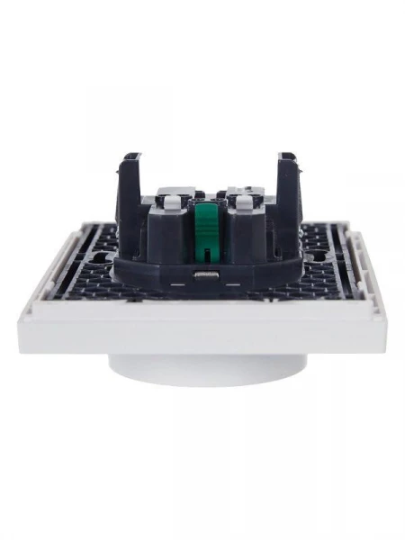 Розетка 2-м СП FORTE&PIANO FP224 16А с заземл. без защ. шторок безвинт. крепл. бел. IEK FP-R21-16-1-K01 ТехноИмпульс