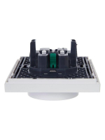 Розетка 2-м СП FORTE&PIANO FP223 16А с заземл. защ. шторки безвинт. крепл. бел. IEK FP-R24-16-1-K01 ТехноИмпульс