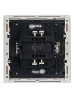 Выключатель проходной 1-кл. СП FORTE&PIANO 10А FP204 с индикацией бел. IEK FP-V12-1-10-1-K01 ТехноИмпульс