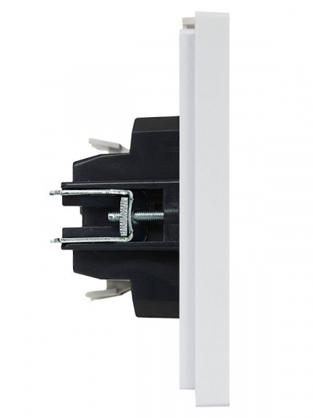 Выключатель проходной 1-кл. СП FORTE&PIANO 10А FP204 с индикацией бел. IEK FP-V12-1-10-1-K01 ТехноИмпульс