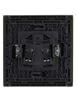 Розетка 1-м СП FORTE&PIANO FP318 10А без заземл. без защ. шторок винт. крепл. сер. IEK FP-R10-10-K03 ТехноИмпульс