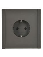 Розетка СП FORTE&PIANO FP313 16А с заземл. защ. шторки безвинт. крепл. сер. IEK FP-R14-16-1-K03 ТехноИмпульс