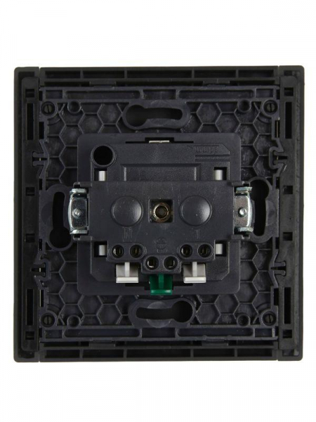 Розетка СП FORTE&PIANO FP313 16А с заземл. защ. шторки безвинт. крепл. сер. IEK FP-R14-16-1-K03 ТехноИмпульс