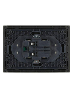 Розетка 2-м СП FORTE&PIANO FP324 16А с заземл. без защ. шторок безвинт. крепл. сер. IEK FP-R21-16-1-K03 ТехноИмпульс