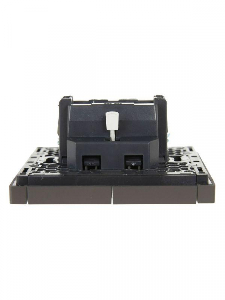 Выключатель 2-кл. СП FORTE&PIANO 10А FP306 с индикацией сер. IEK FP-V20-1-10-1-K03 ТехноИмпульс