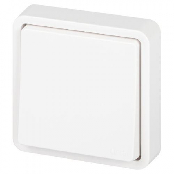 Выключатель Эксперт 11-1521-01 IP55 10АХ-250В СУ бел. Эра Б0063267 ТехноИмпульс