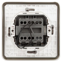 Выключатель Эксперт 11-1522-01 с подсветкой IP55 10АХ-250В СУ бел. Эра Б0063279 ТехноИмпульс