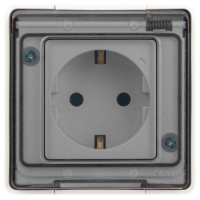 Розетка Эксперт 11-2501-01 2P+E IP55 16А-250В ОУ бел. Эра Б0063294 ТехноИмпульс