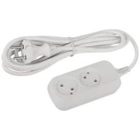 Удлинитель 2х3м без заземл. ПВС 2х0.75 UDL-10-230 Greenline Эра Б0065067 ТехноИмпульс