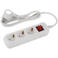 Удлинитель 3х1.5м с заземл. с выкл. ПВС 3х0.75 UDL-10-315-ES Greenline Эра Б0065051 ТехноИмпульс