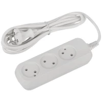 Удлинитель 3х3м без заземл. ПВС 2х0.75 UDL-10-330 Greenline Эра Б0065072 ТехноИмпульс