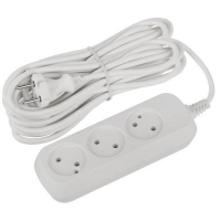 Удлинитель 3х7м без заземл. ПВС 2х1 UDL-10-370 Greenline Эра Б0065031 ТехноИмпульс