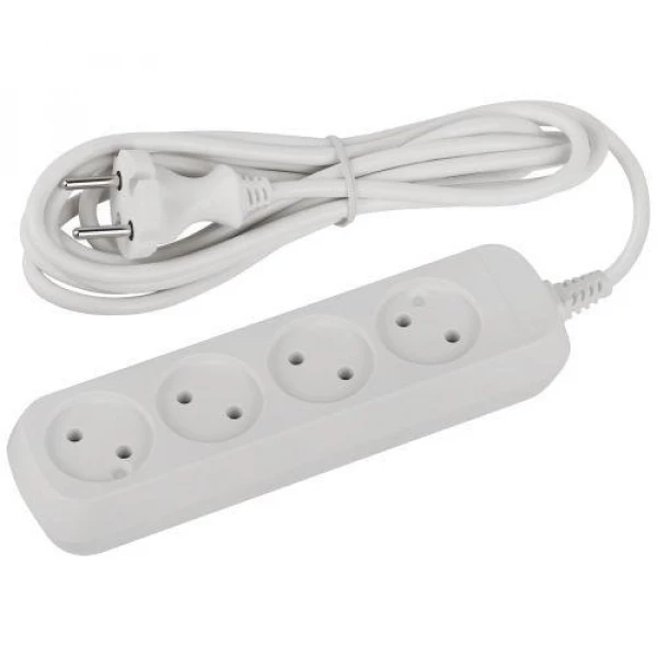 Удлинитель 4х3м без заземл. ПВС 2х0.75 UDL-10-430 Greenline Эра Б0065050 ТехноИмпульс