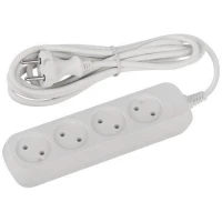 Удлинитель 4х3м без заземл. ПВС 2х0.75 UDL-10-430 Greenline Эра Б0065050 ТехноИмпульс