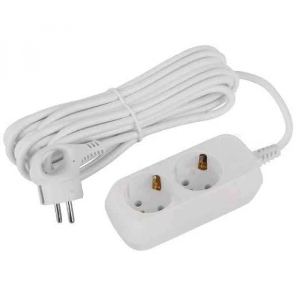 Удлинитель 2х5м с заземл. ПВС 3х1 UDL-16-250-E Greenline Эра Б0065014 ТехноИмпульс