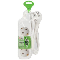 Удлинитель 3х1.5м с заземл. ПВС 3х1 UDL-16-315-E Greenline Эра Б0065038 ТехноИмпульс