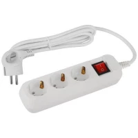 Удлинитель 3х1.5м с заземл. с выкл. ПВС 3х1 UDL-16-315-ES Greenline Эра Б0065078 ТехноИмпульс