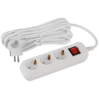 Удлинитель 3х7м с заземл. с выкл. ПВС 3х1 UDL-16-370-ES Greenline Эра Б0065012 ТехноИмпульс