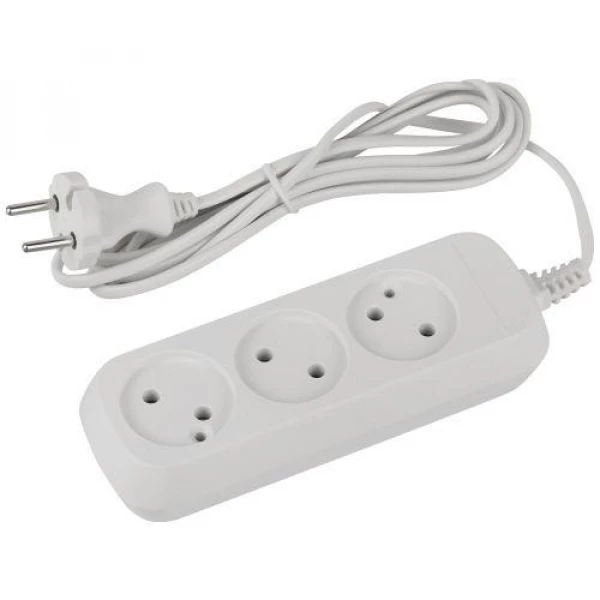 Удлинитель 3х1.5м без заземл. ШВВП 2х0.75 UDL-6-315 Greenline Эра Б0065043 ТехноИмпульс