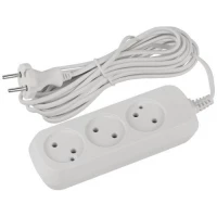 Удлинитель 3х5м без заземл. ШВВП 2х0.75 UDL-6-350 Greenline Эра Б0065070 ТехноИмпульс