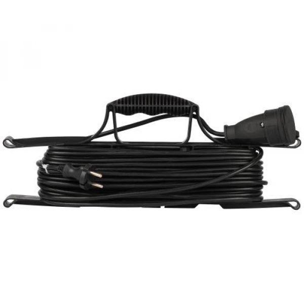 Удлинитель-шнур на рамке 1х20м без заземл. ПВС 2х1 GREEN LINE FR-10-20m Эра Б0065147 ТехноИмпульс