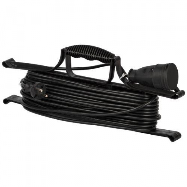 Удлинитель-шнур на рамке 1х20м без заземл. ПВС 2х1 GREEN LINE FR-10-20m Эра Б0065147 ТехноИмпульс