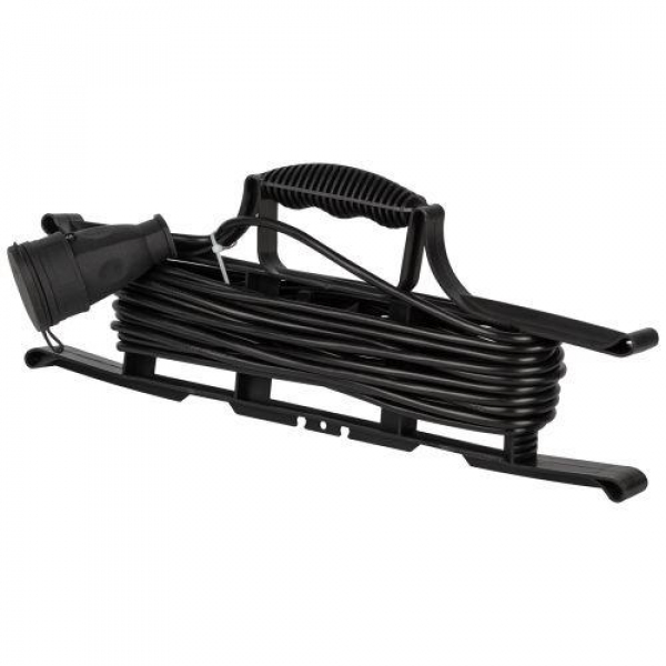 Удлинитель-шнур на рамке 1х10м без заземл. ПВС 2х0.75 GREEN LINE FR-6-10m Эра Б0065090 ТехноИмпульс